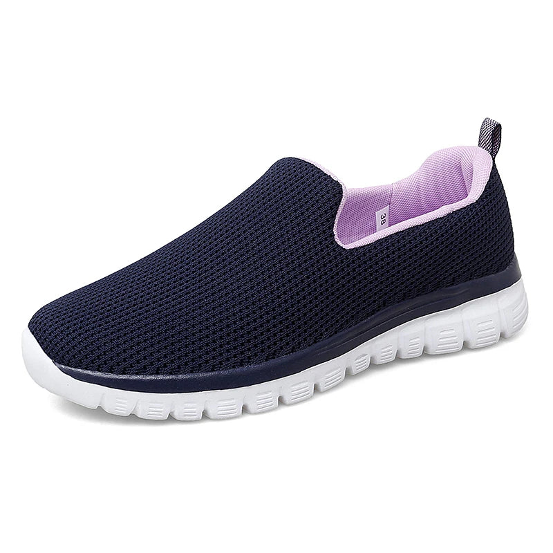 2021 New Spring Summer Women Sneakers Flats Slip On Shoes For Women Sport Comfortable Walking Lightweight Big Size Dropshipping