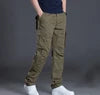 New Arrival High Quality Outdoor 100% Cotton Cargo Pants Men Trousers Streetwear Camo Multi Pocket Cargo Pants Men