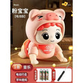 Baby Crawling Guide Toys Training Party up Crawling Baby Electric Learning to Climb Music Early Education Doll