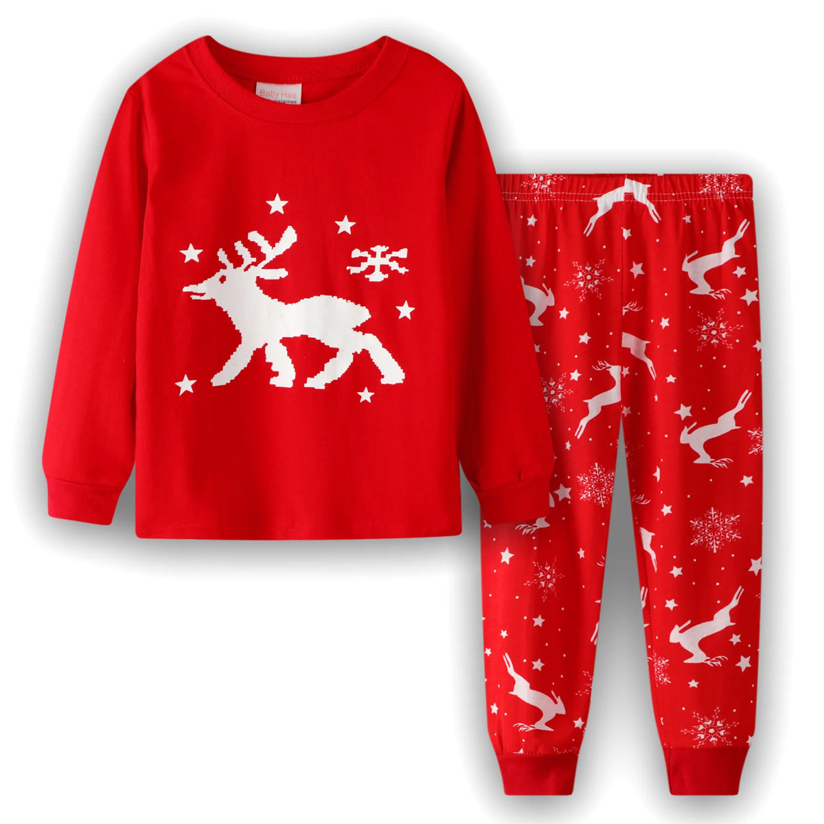Excavator Children Pajamas Sets Kids Sleepwear Suit Sleeved T-Shirts Trousers Boy Clothes Pj's Infant Pijama Fashion Tops Pant