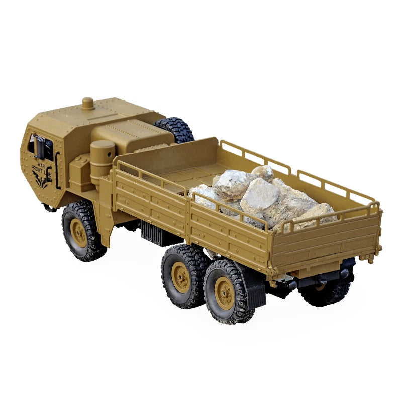 JJRC Q75 RC Crawler 1:16 2.4G RC Car 6Wd Army RC Truck Model Truck Remote Control Car for Birthday Gifts