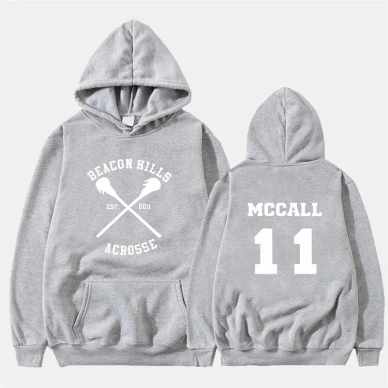 Teen Wolf Stiles Stilinski 24 Hoodies Sweatshirts Dunbar McCall Moletom Hoodie Sweatshirt Plus Size Harajuku Mens Jacket Clothes