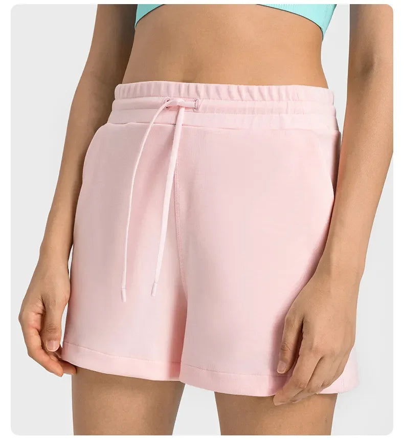 Womens Yoga Shorts Exercise Short Soft Fitness Wear Pants Women Running Shorts Elastic Female Pants Sportswear