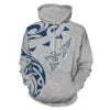 Unisex Essentials Hoodie Polynesian Tribal Tattoo Design Lime Green Men Hoodies