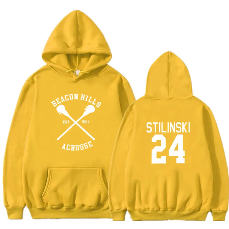 Teen Wolf Stiles Stilinski 24 Hoodies Sweatshirts Dunbar McCall Moletom Hoodie Sweatshirt Plus Size Harajuku Mens Jacket Clothes