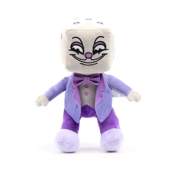 Drop Shipping  Cuphead Mugman Plush Toy Stuffed Toys
