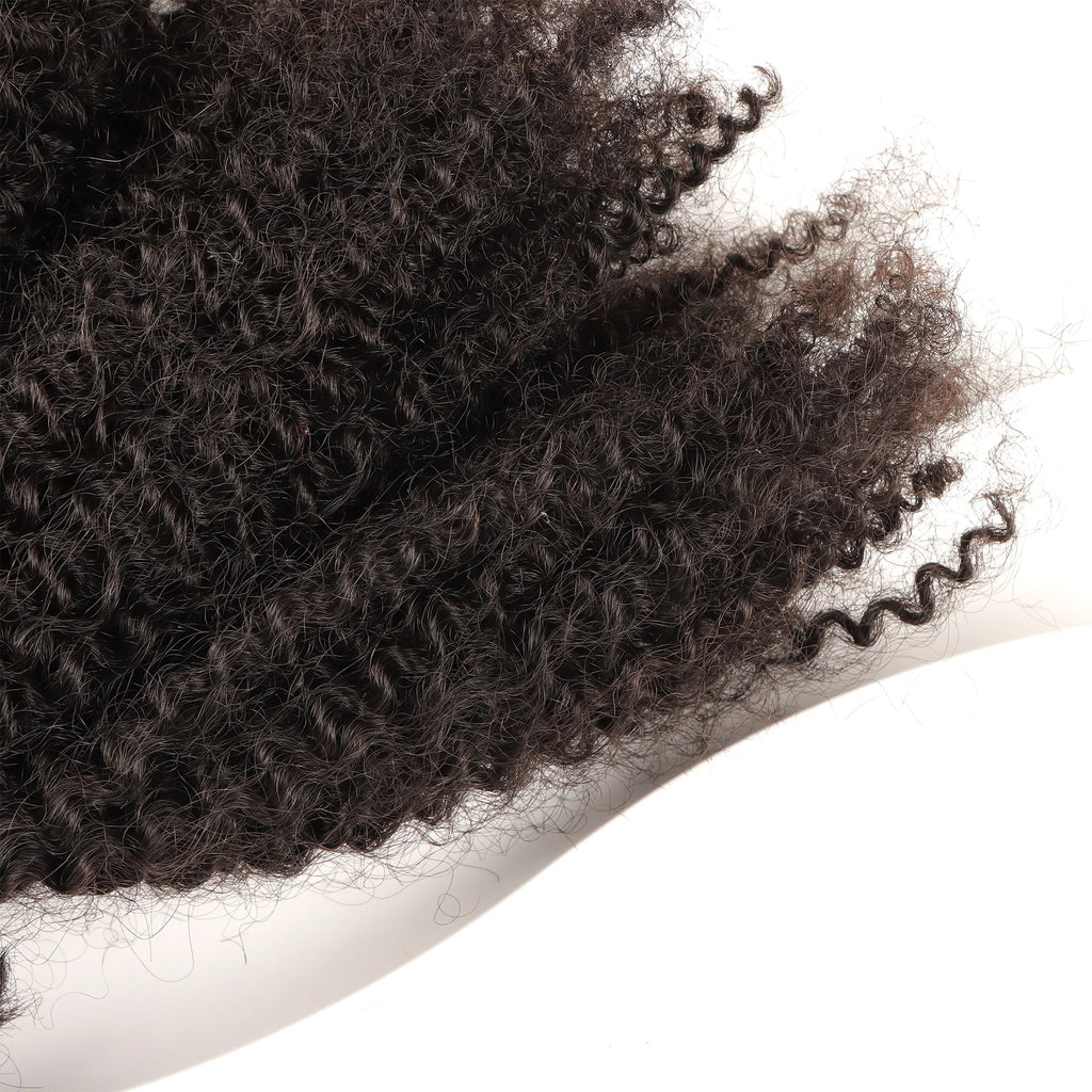Orient Locs Crochet Braids Bulk 4B 4C Kinky Curly Virgin Afro Hair Extension Indian Afro Braiding Bulk Hair Cabelo Humano