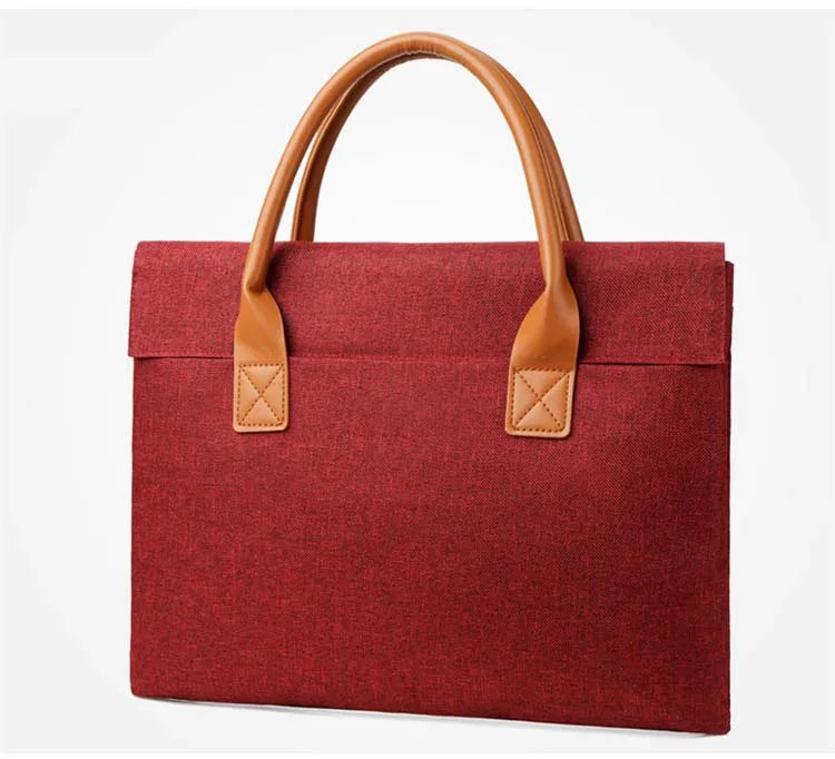 New Laptop Bag Handbag Simple 15.6 Inch Business Laptopbag Portable Briefcase Custom Printed logo Wholesale Laptop hp Laptop Bag