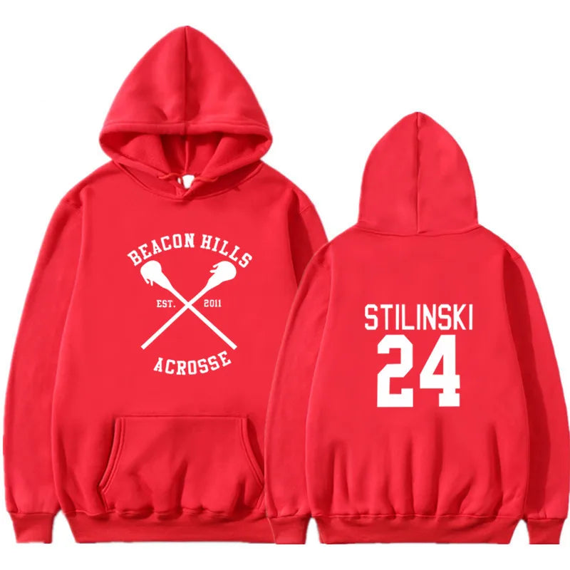Teen Wolf Stiles Stilinski 24 Hoodies Sweatshirts Dunbar McCall Moletom Hoodie Sweatshirt Plus Size Harajuku Mens Jacket Clothes