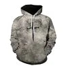 Brown Hoodie for Men Women and Kids Windproof Heavy Weight Graphic 3D Printed Solid Pattern Hooded Collar