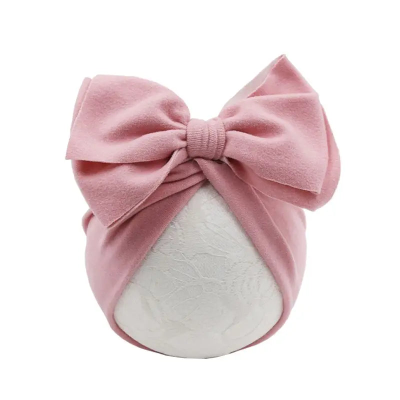 Baby Hat Girls Bows Turban Hats Infant Photography Props Cotton Kids Beanie Baby Cap Accessories Children Hats Newborns Bonnet