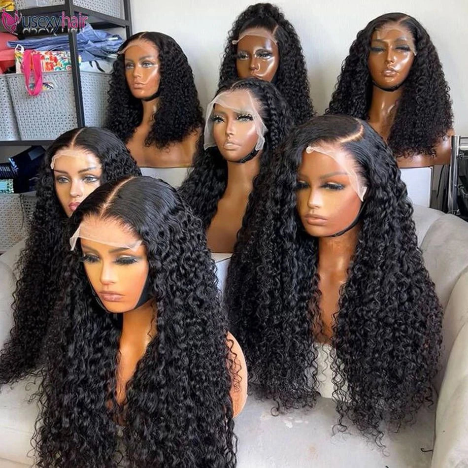 Wholesale Brazilian 13x6 Hd Lace Wig Human Hair Transparent Lace Front Wig, Deep Wave 13*4 Hd Swiss Lace Frontal Wigs