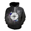 Brown Hoodie for Men Women and Kids Windproof Heavy Weight Graphic 3D Printed Solid Pattern Hooded Collar