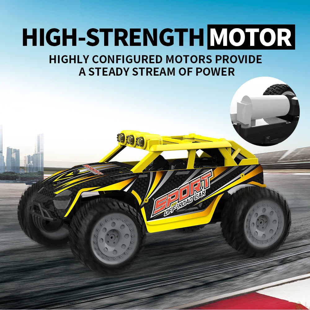 1: 24 Remote Control Cars Off-Road Vehicle Toys High Speed RC Toys with Chargeable Battery Fast Racers With Suspension System