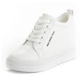 Women Shoes 2020 New Autumn Waterproof Wedges Woman Casual Shoes Platform Heels Female Leisure Black White Women Sneakers