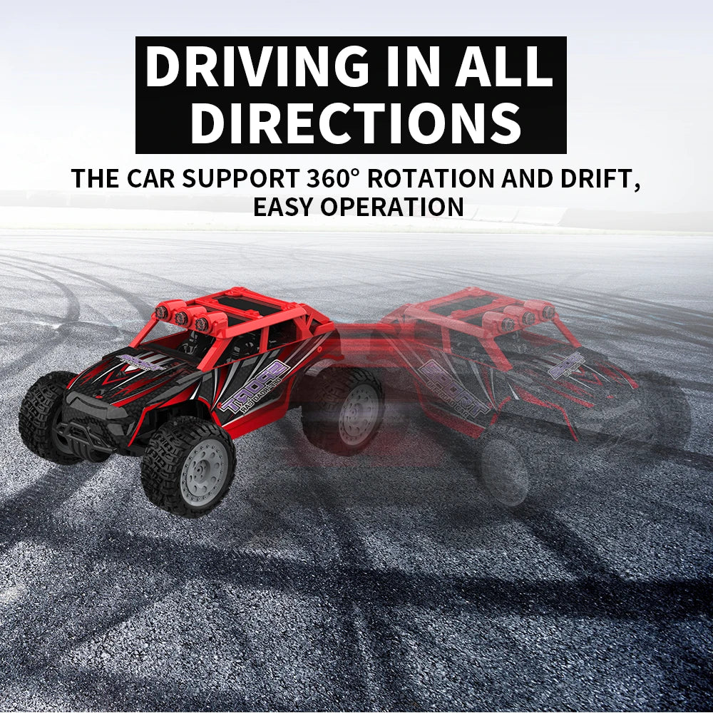 1: 24 Remote Control Cars Off-Road Vehicle Toys High Speed RC Toys with Chargeable Battery Fast Racers With Suspension System