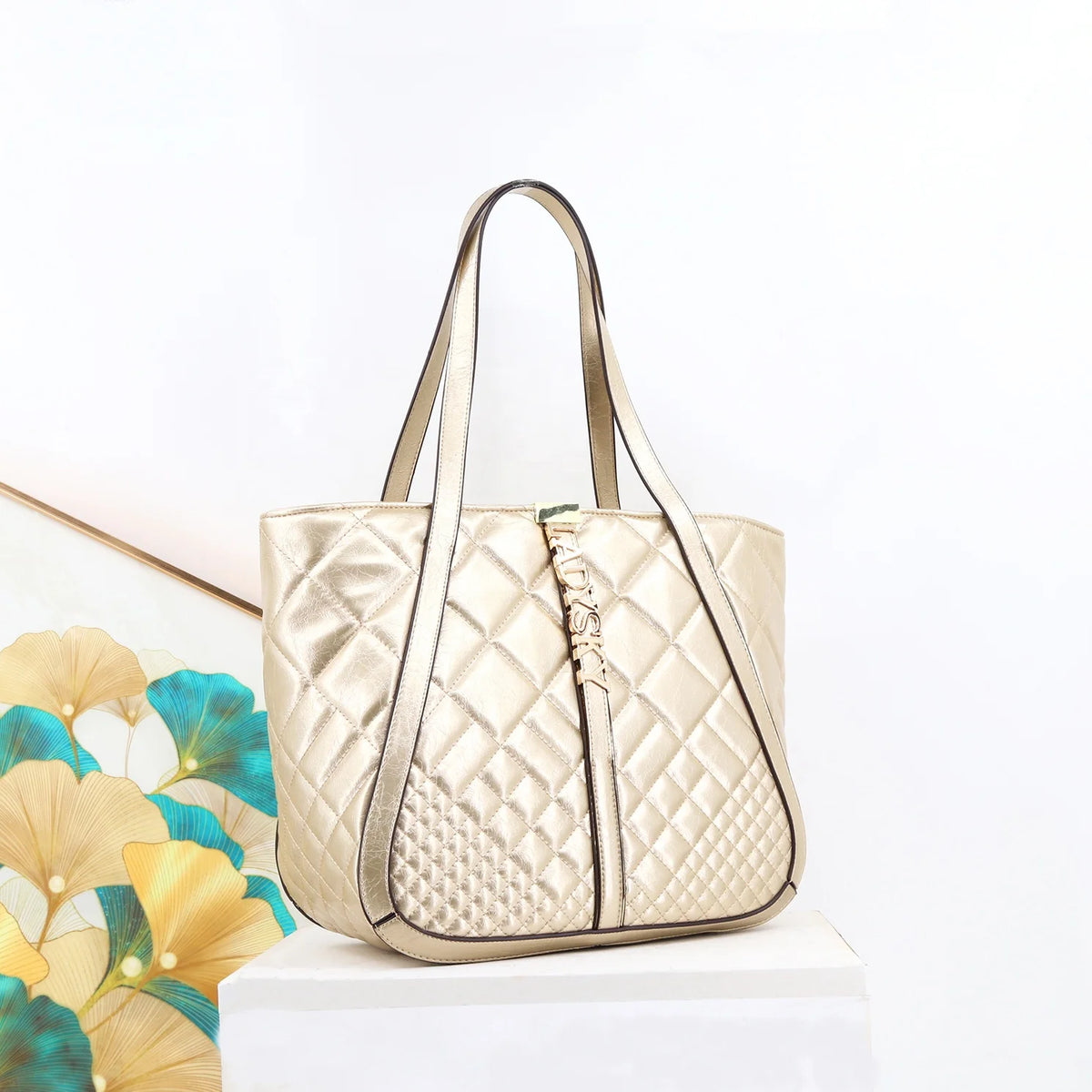 Top Product 2025 Ladysky Super Fiber Autumn Zipper Closure Fashion Ladies Shoulder Tote Bag Quality Factory Supplier 35