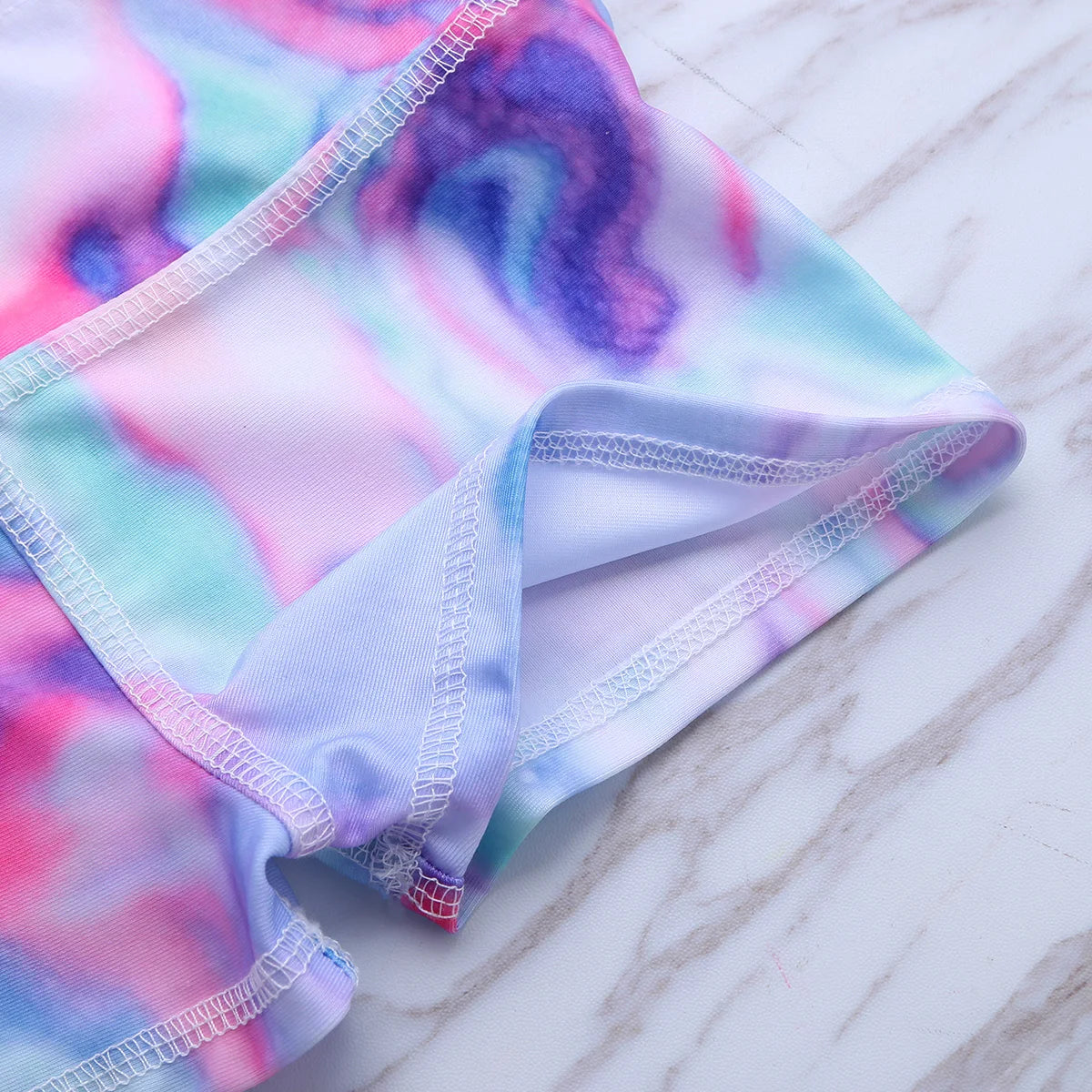 Kids Girl Sports Shorts Bottoms For Ballet Dance Yoga Gymnastic Workout Summer Boy-cut High Waist Dancewear Children's Shorts