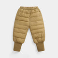 Girls Boys Warm Down Pants Winter 2021 Children High Quality Down Pants Kids Leggings Boys Clothing Toddler Baby Down Trousers