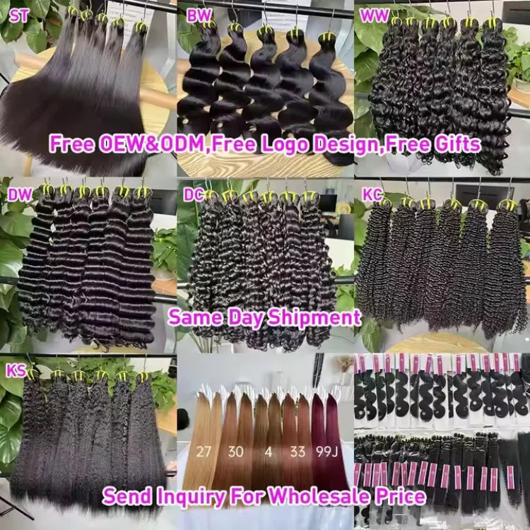 Wholesale Double Drawn Straight Bob Wig with 13x4 HD Full Lace Front Raw Virgin Cuticle Aligned 100% Human Hair for Black Women