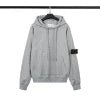 High Quality Men Heavyweight Cotton Terry Sweatshirts Badge Pullover