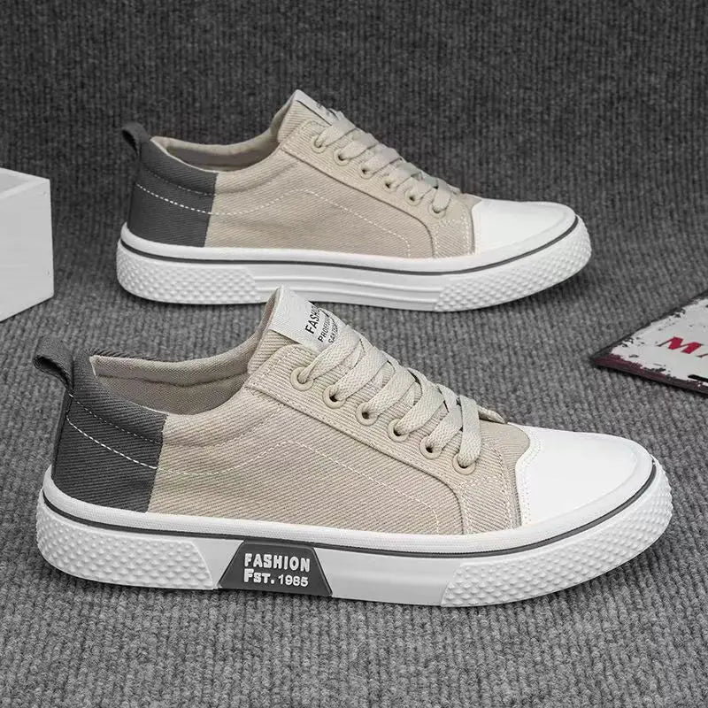 Hot Sale Breathable Sneaker for Men Casual Shoes Flat Canvas Shoes