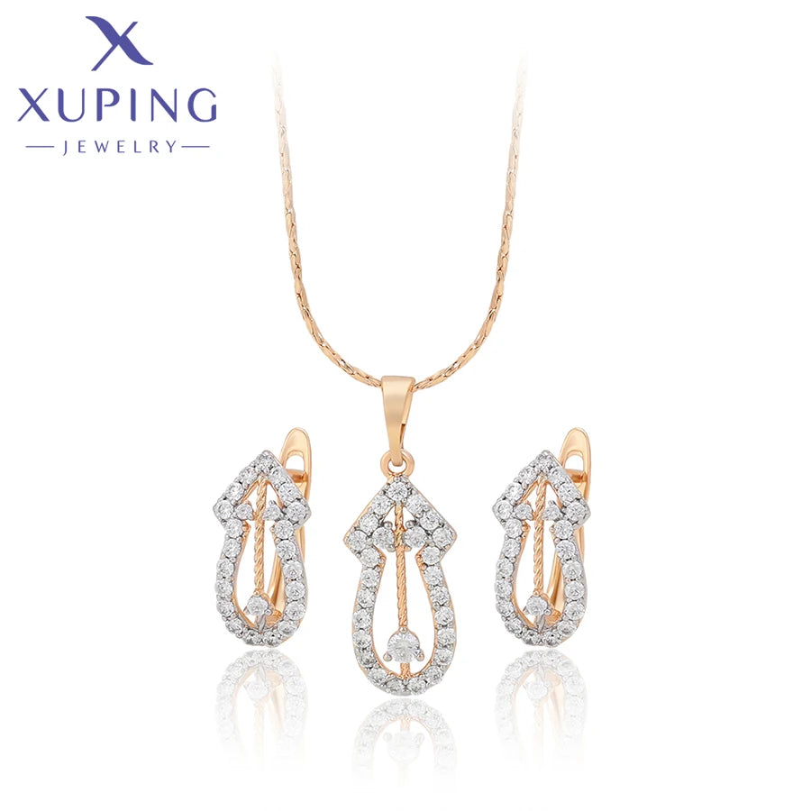 Xuping Jewelry Sets Fashion New Arrival Party for Women Essential Nice Birthday Gifts S00127266