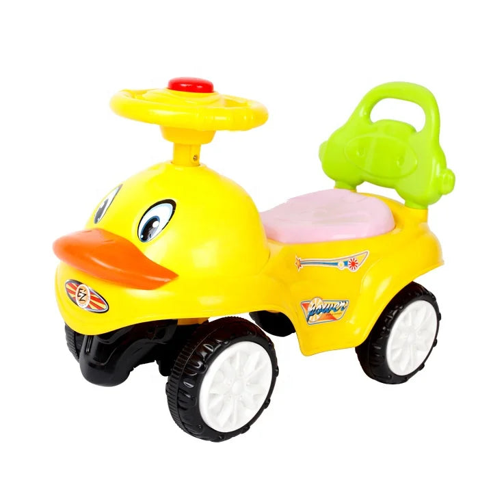 High Quality Battery Powered Plastic Kids Swing Car for Girls and Boys with Four Wheels Ride-On Toy