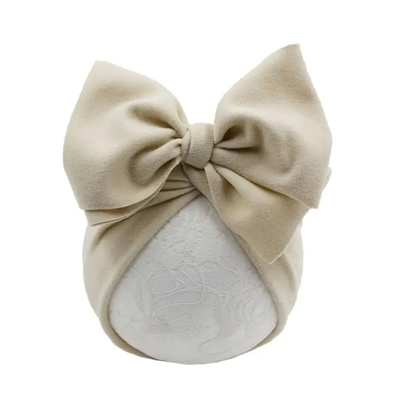 Baby Hat Girls Bows Turban Hats Infant Photography Props Cotton Kids Beanie Baby Cap Accessories Children Hats Newborns Bonnet