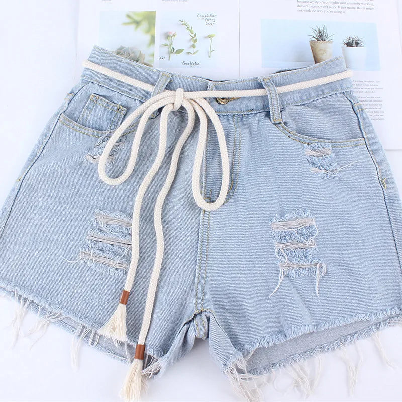 fashion women braided belts rope for dresses tassel waist belt female Twist weaving knot belt cotton string