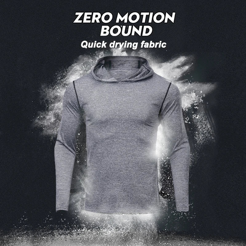 Custom Sport Wear Men Gym Hoodies Outdoor Running Tops Training & Jogging Hoodies Sweatshirt Wholesale Sportswear Fitness Wear