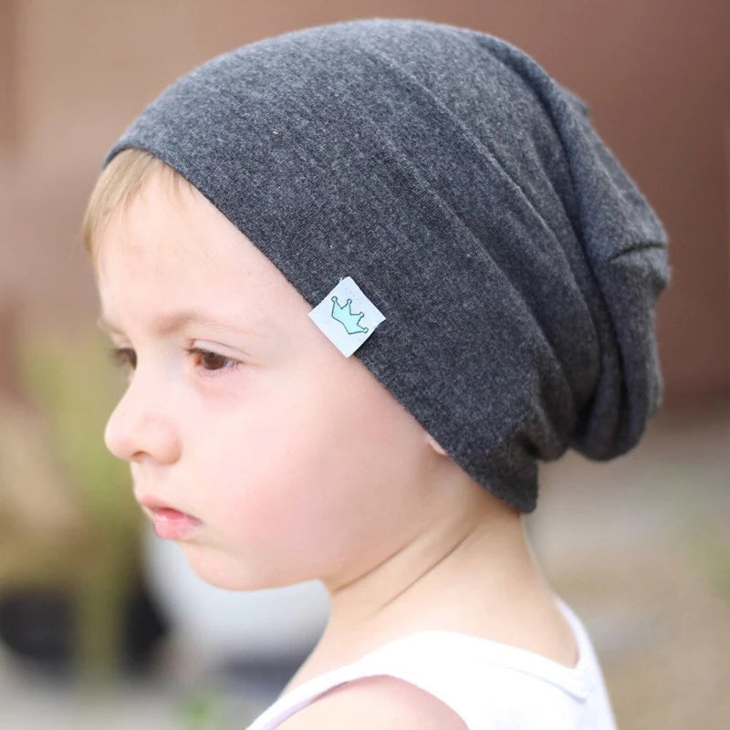 Boys Cool Hats Baby Girl Cotton Beanie Hedging Caps Soft Kids Hats Children Hat 14 Colors Cool Crochet Knitted  Hats Accessories