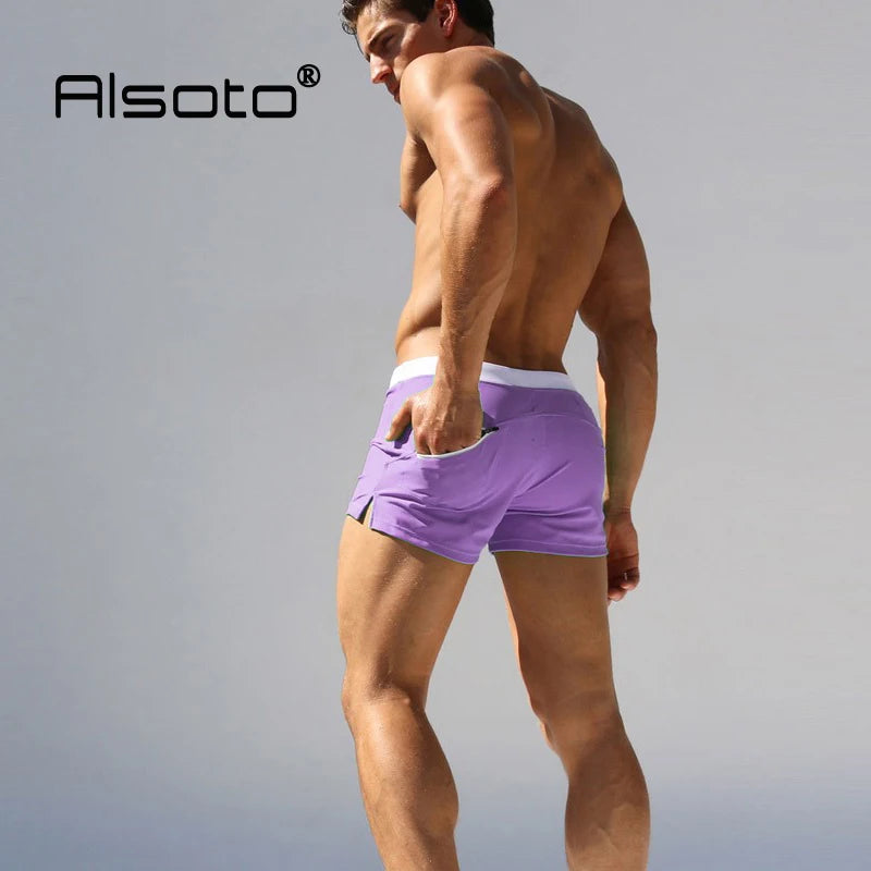 2026 Men Swimwear Sexy Swimming Trunks Sunga Swimsuit Mens Swim Briefs Beach Shorts Mayo Sungas De Praia Homenszwembroek Heren