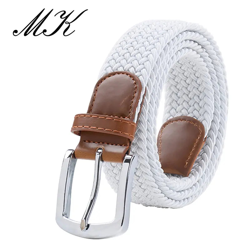 MaiKun Men's Belts for Men belt Metal Pin Buckle Elastic Men Belt Military Tactical Belt