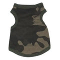 Puppy Vest Shirts Pet Dog Clothes Hoodies Coats Funny Costumes Spring Clothing For Small Dog Summer Camouflage Color