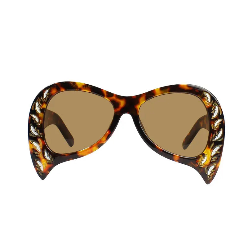 Women's Sunglasses for Men Women Brand Sun Glasses Lady Bling Shades Tortoise Oculos Colorful Fashion Mirror Blue Pink