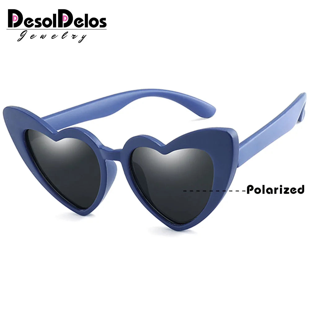 2024 Sunglasses Kids Girls Boys Polarized Children Sun Glasses PC UV Protection Eyeglasses Eyewear High Quality D323