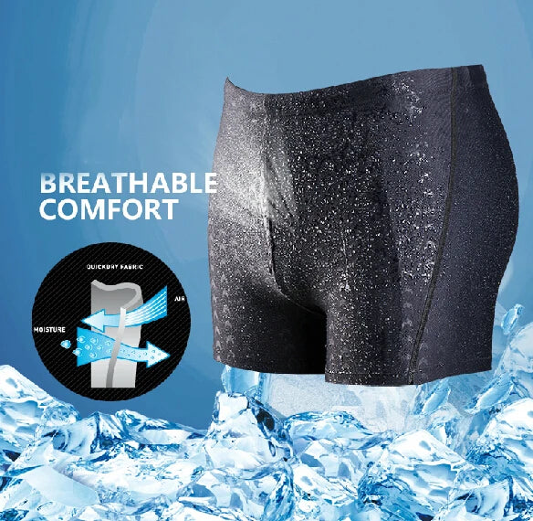 Men shark swimming trunks new men waterproof briefs quick-drying shorts Male sharkskin game swimwear beach swimsuit