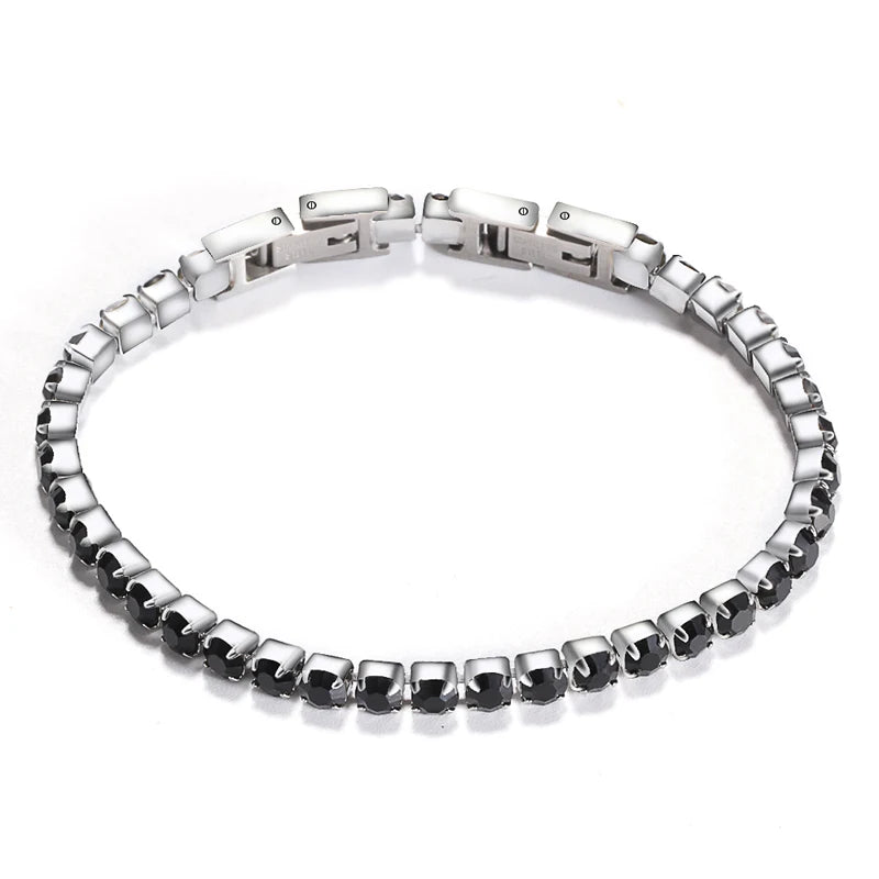 Fashion Jewelry Woman Bracelet Wristband Crystal Bracelets Gifts Jewelry Accessories Stainless Steel Fantastic Wristlet Trinket