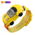 SKMEI Kids Wristwatch Colorful Creative Cartoon Fun Car Mode Children Watches Date Time Clock For Boys Girls Children's Day Gift