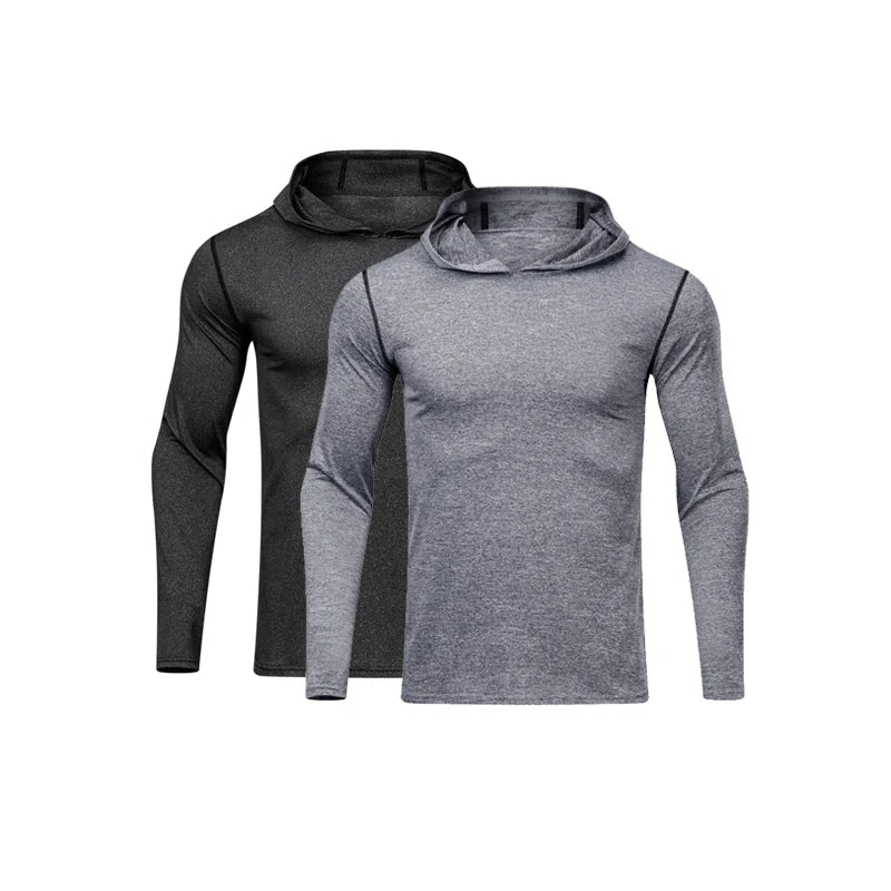 Custom Sport Wear Men Gym Hoodies Outdoor Running Tops Training & Jogging Hoodies Sweatshirt Wholesale Sportswear Fitness Wear