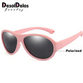 2024 Sunglasses Kids Girls Boys Polarized Children Sun Glasses PC UV Protection Eyeglasses Eyewear High Quality D323