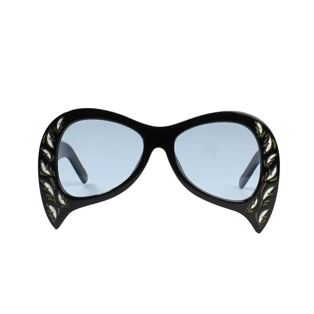 Women's Sunglasses for Men Women Brand Sun Glasses Lady Bling Shades Tortoise Oculos Colorful Fashion Mirror Blue Pink