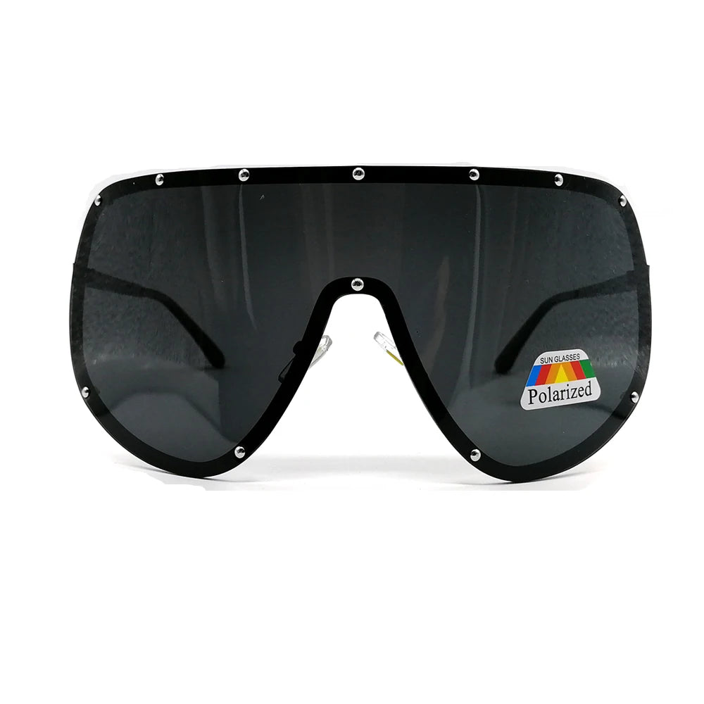 Oversized Sunglasses for Men Polarized Big Oversize Shield Sunglasses for Women Male