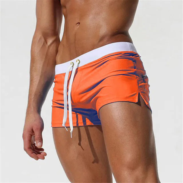 2026 Men Swimwear Sexy Swimming Trunks Sunga Swimsuit Mens Swim Briefs Beach Shorts Mayo Sungas De Praia Homenszwembroek Heren
