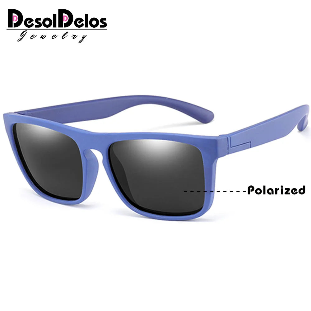2024 Sunglasses Kids Girls Boys Polarized Children Sun Glasses PC UV Protection Eyeglasses Eyewear High Quality D323