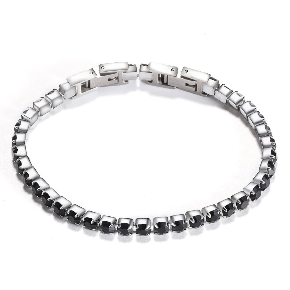 Fashion Jewelry Woman Bracelet Wristband Crystal Bracelets Gifts Jewelry Accessories Stainless Steel Fantastic Wristlet Trinket
