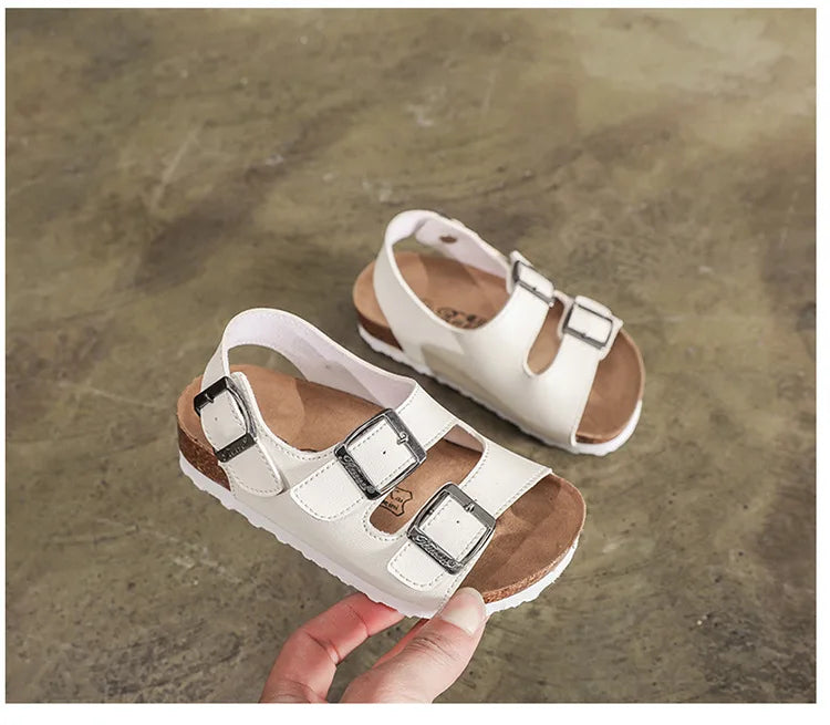 New Sandals Child Footwear For Children Sandals Girls And Boys Sandals Breathable Flats Shoes Summer Comfortable leather sandal