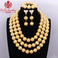 New African 3 Rows Jewelry Set For Women
