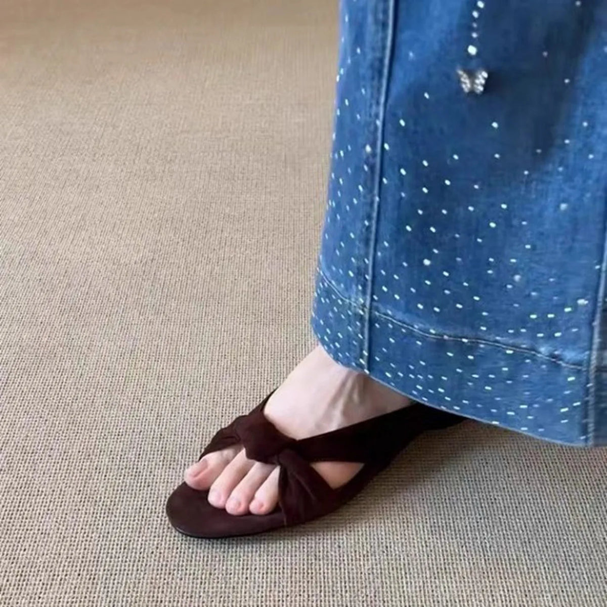 Fashion New Cross Strap Open Toe Block Heel Sandals Women Casual Retro Minimalist All Match Shallow Mouth Back Cover Shoes